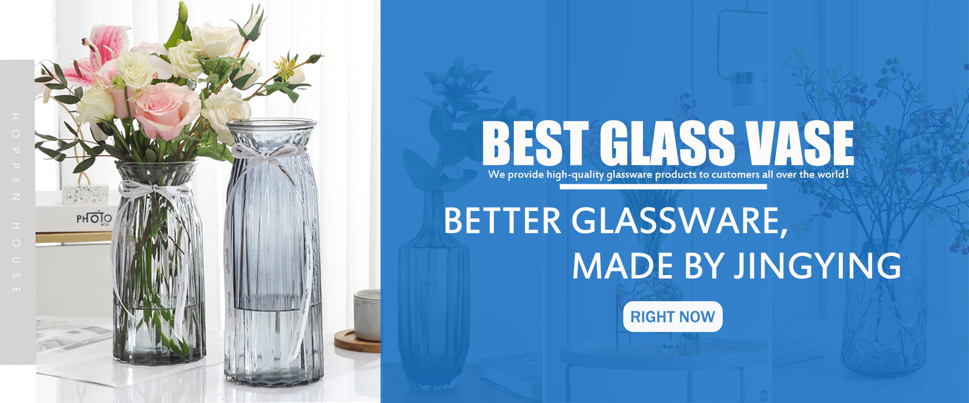 jingying glass vasei