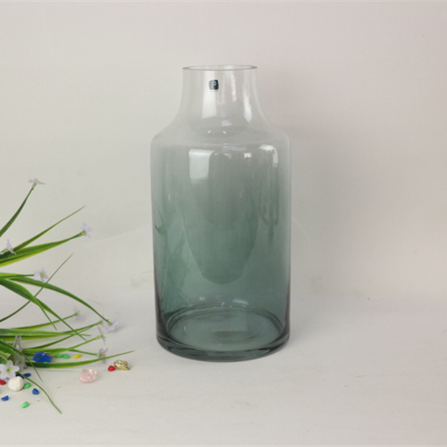 Customized Home decoration color gradient european stylish style hydroponics glass vases