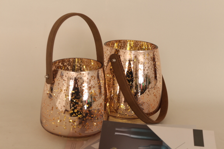 Top quality glass candle holder home decoration and wedding table centerpieces candle jar