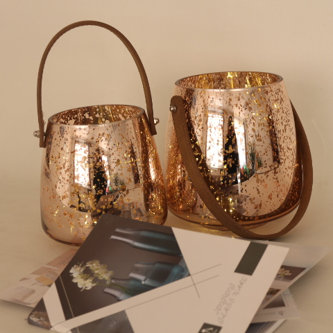Top quality glass candle holder home decoration and wedding table centerpieces candle jar