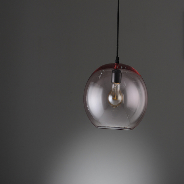 Customizable Heat Resistant Double Wall Multiform Glass Lamp Fixture Chandelier Shade