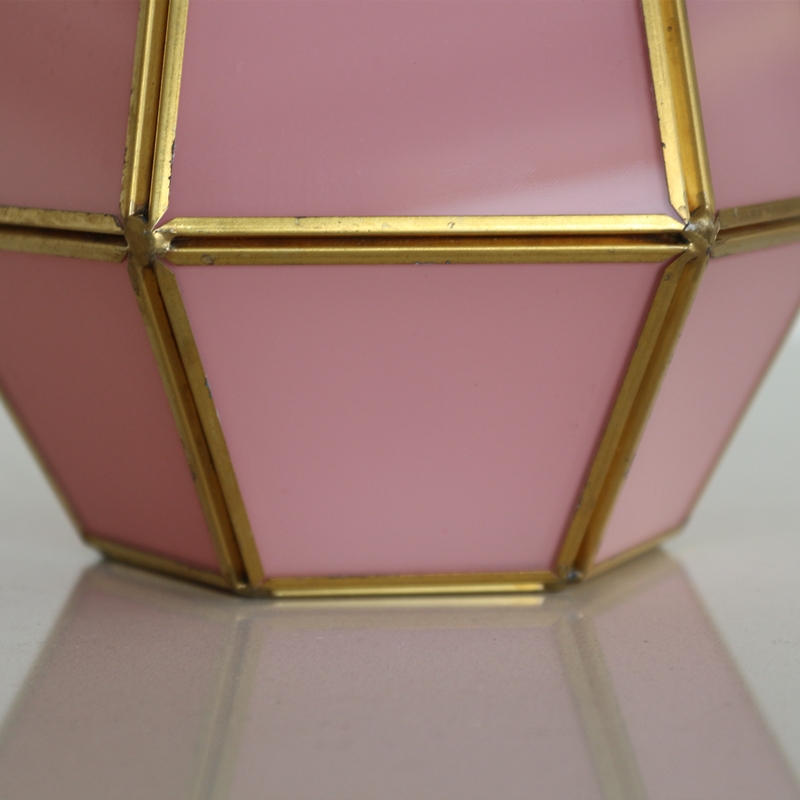 Factory Sale Direct Multi-colored Geometric stained Terrarium from Chinese supplier