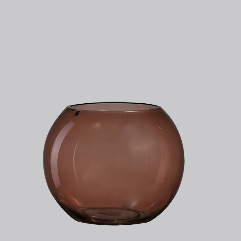 Glassware factory supply colored glass vase for decorative glass flower vase on sale