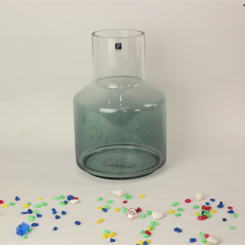 Wholesale Artwork Glassware handblown colorful glass vase for home and office decoration for sale