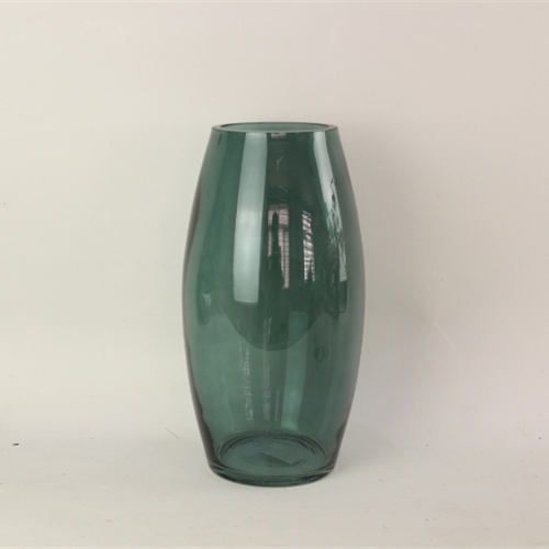 Wholesale Modern Design Color Translucent Decorative Durable Glass Vase With Low Price