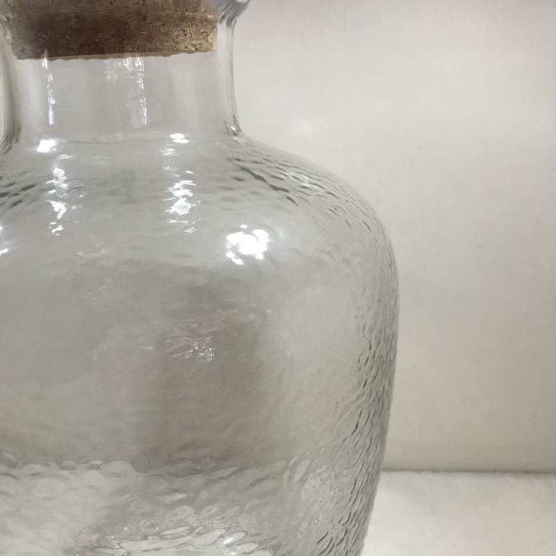 China Handmade good material clear best reusable fruit juice jar big