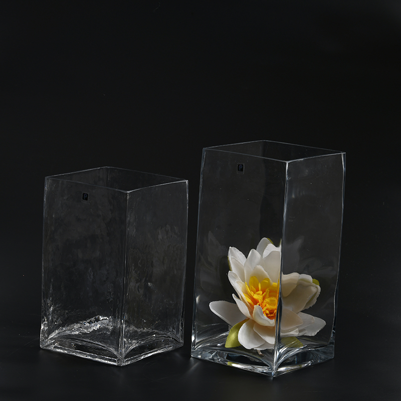 Modern style High quality centerpiece decoration transparent glass flower factory supply on sale