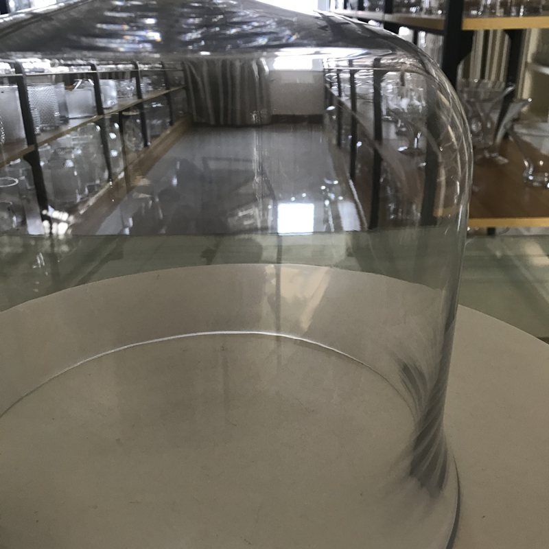 Top Quality Cake Stand with Clear Round Glass Dome of China National Standard