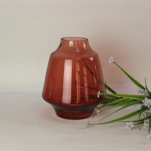 Wholesale Antique Classic Living Room Restaurant Table Set Decorative Glass Vases For Fresh Or Dried Flower