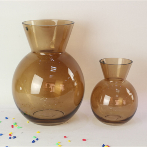 Customizable colors and sizes wholesale crystal glass decoration creative table flower vase