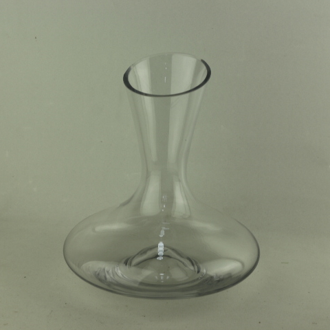 High Quality Handmade Common Shape Glass Decanter Crystal Wine Decanter