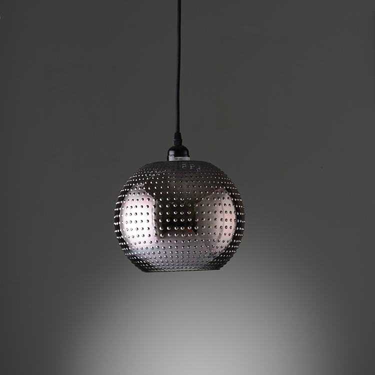 Customizable Heat Resistant Double Wall Multiform Glass Lamp Fixture Chandelier Shade