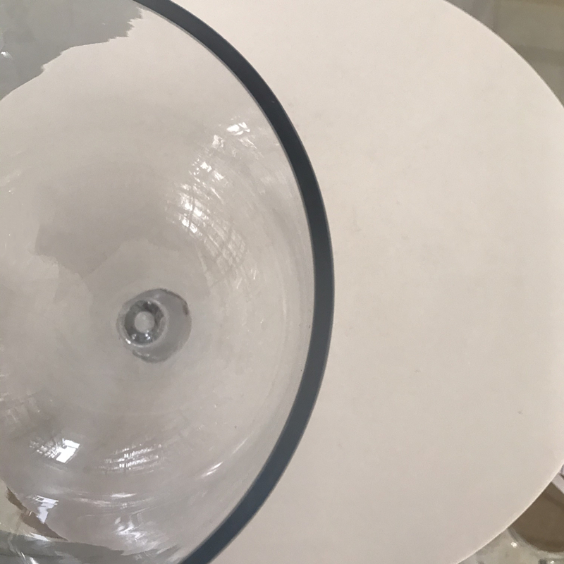 High density best quality excellent glass cake stands for wedding cakes