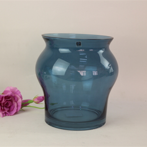 High End Hydroponic Circular Cylinder Clear Glass Vase For Home And Wedding Decor