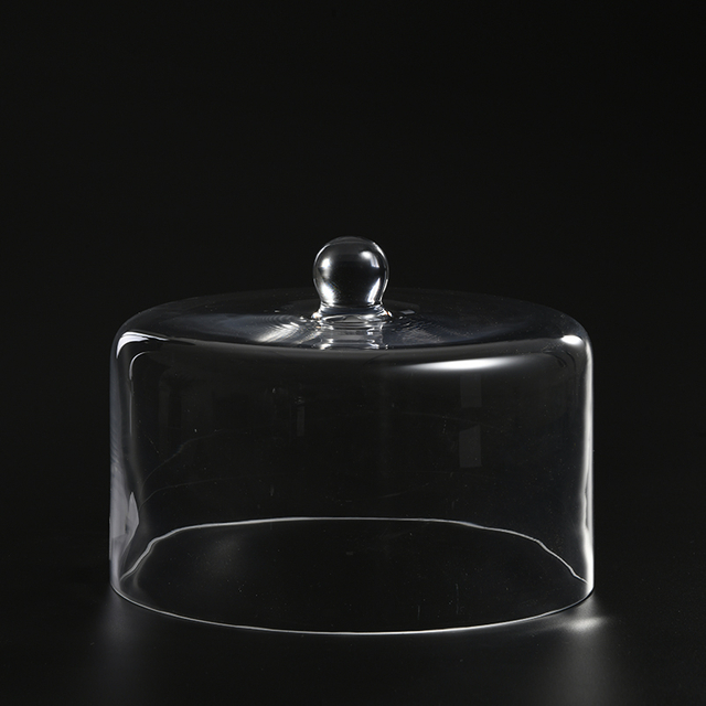 2020 popular with good quality clear glass cake stand for wholesale