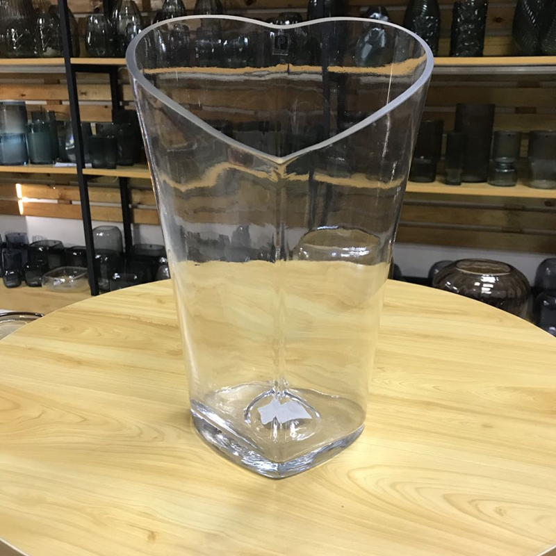 Wholesale Clear Round Shape Wedding Decorative Transparent Round Glass Vase