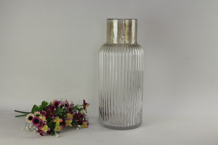 2020 new style Transparent Cylinder glass vase with good quality