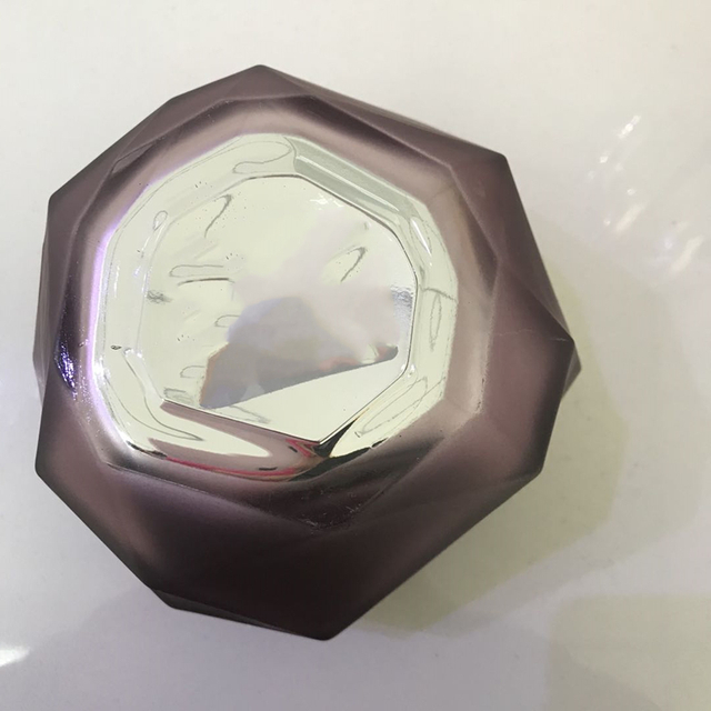 Wholesale Customized Modern Transparent Diamond Embossed Home Decor Glass Flower Vase