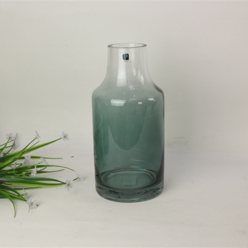 Customized Home decoration color gradient european stylish style hydroponics glass vases
