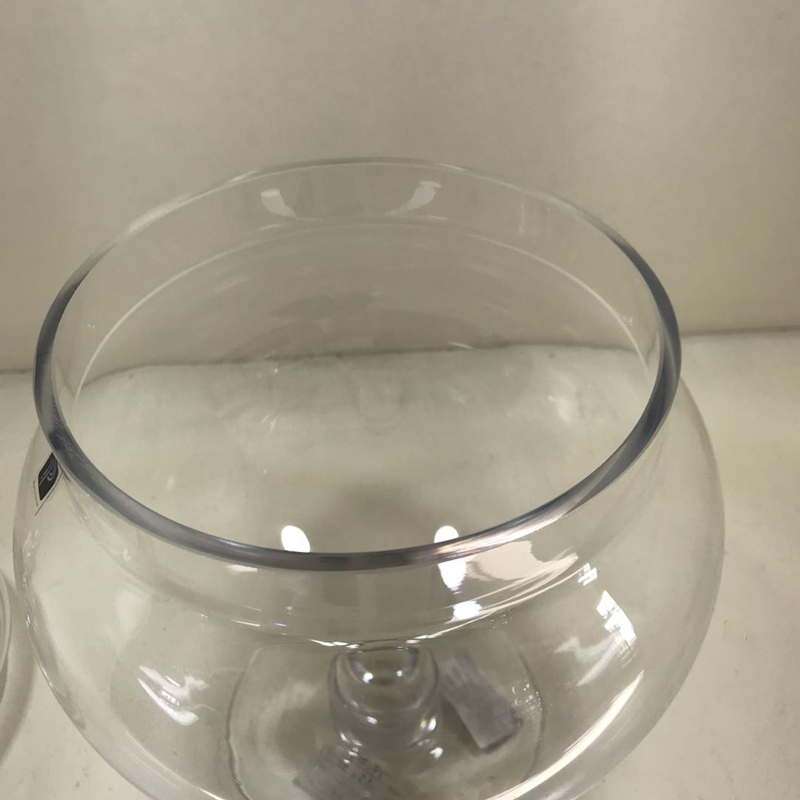 Wholesale Handmade Glass Apothecary Jar Candy Jar Wth Glass Lid Apothecary Jar Candy Buffet Container