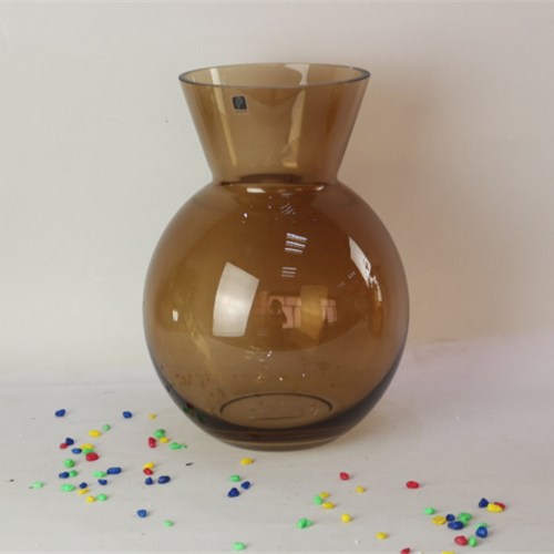 Customizable colors and sizes wholesale crystal glass decoration creative table flower vase