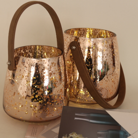 Top quality glass candle holder home decoration and wedding table centerpieces candle jar