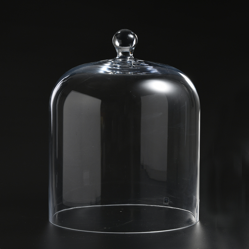 Low MOQ with good quality clear glass cake stand with Long Service Life