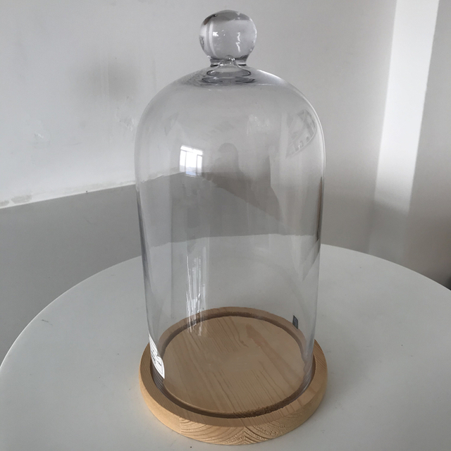 Cheap Wholesale Custom Fashion Luxury glass birthday cake plate stand decoration