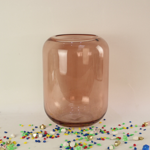 Hot sale antique classic design home decoration floor flower glazed cylinder glass vases