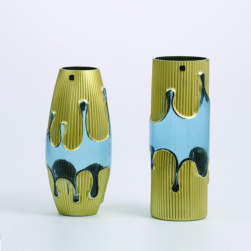 2021 popular Nordic style glass vase decoration wedding decoration vase