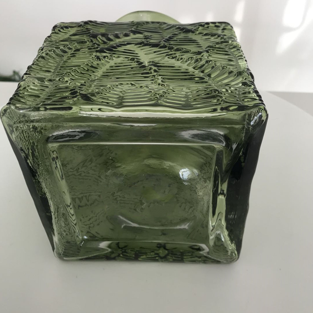 Clear Cylinder Glass Vase Candle Holder for Flower or Candle with Snowflake Decal and Christmas Decoration