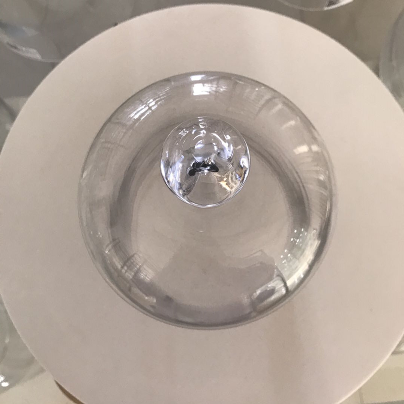 Low MOQ good materials high productivity cake stand glass dessert decorating