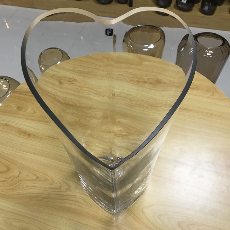 Wholesale Clear Round Shape Wedding Decorative Transparent Round Glass Vase