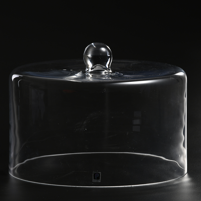 Factory supply High quality hot selling glass cake cover clear for decoration cake stand with glass dome