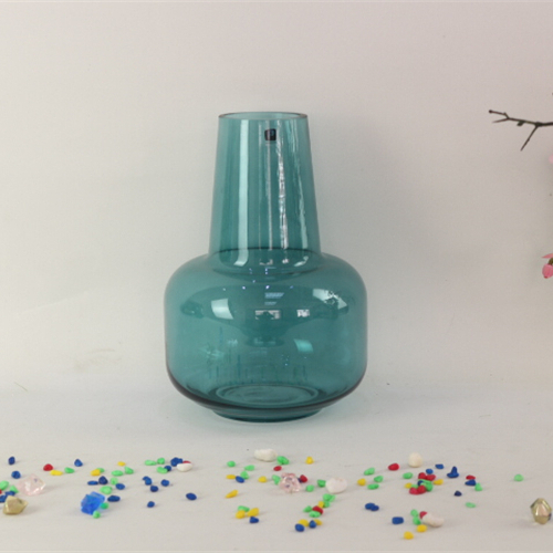 European Style Whole Colored Glass Vase Nordic Vases Home Decor Flower Vase Modern Decoration