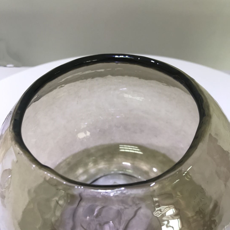 Colored Cylinder Glass Flower Vase Home Accessories Vase For Decoration