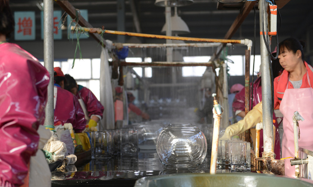 glassware manufactury