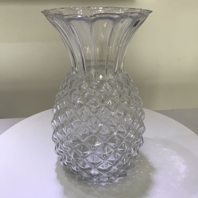 Wholesale Customized Clear Handmade Modern Elegant Art Cylinder Wedding Glass Bud Vase For Decorating Flowers