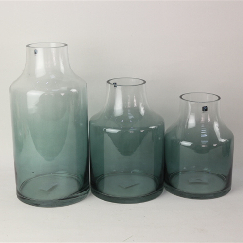 Wholesale Artwork Glassware handblown colorful glass vase for home and office decoration for sale