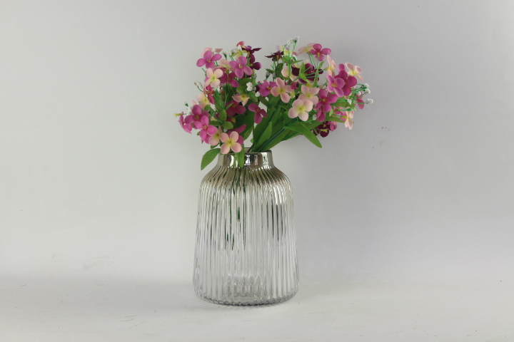 2020 new style Transparent Cylinder glass vase with good quality