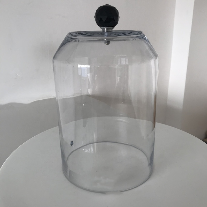 Factory direct sale Fashion Clear Glass Cake Cover Cake Dome Cover Cake Stand with Cover