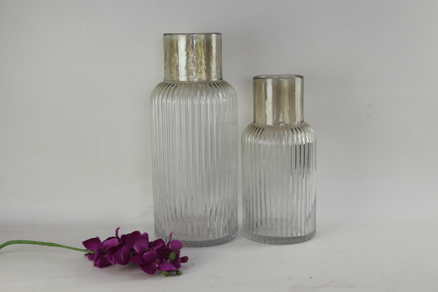 2020 new style Transparent Cylinder glass vase with good quality