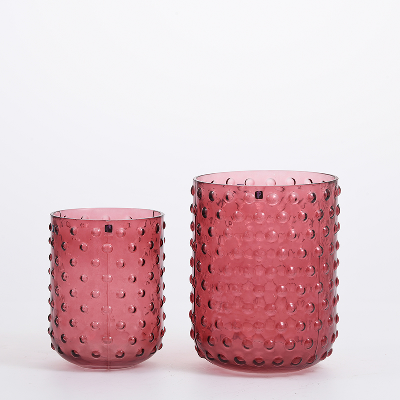 High quality hot sale pineapple design crystal glass decorative glass flower vase Chinese factory supply