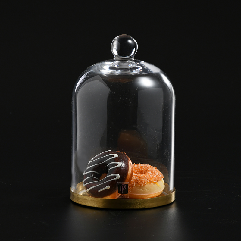 Manufacturer wholesale Metal bronze tray home decoration bread fruit cake stand