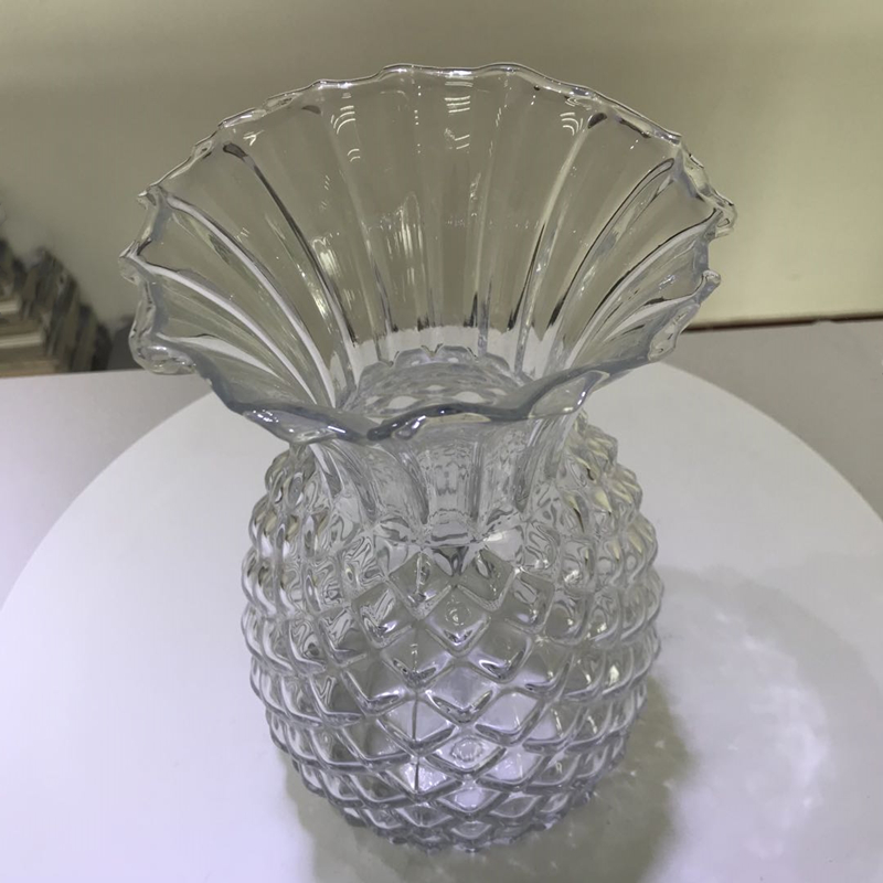 Wholesale Customized Clear Handmade Modern Elegant Art Cylinder Wedding Glass Bud Vase For Decorating Flowers