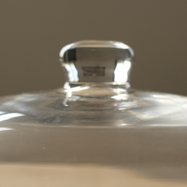 High density Transparent glass cake stand Wedding home 3 layer cake stand