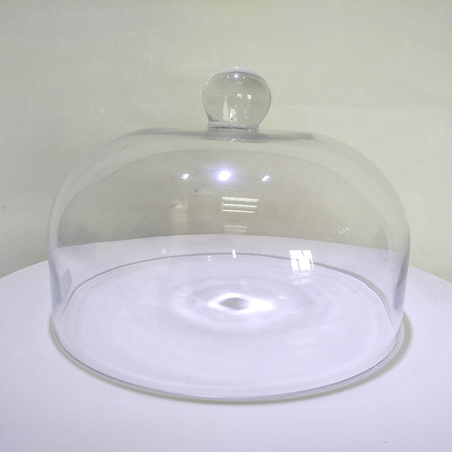 High quality Round clear glass cake cover factory wholesale
