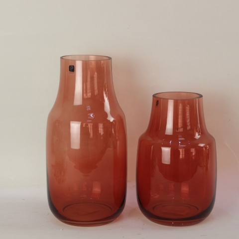 Home Goods Decorative Geometric Vase Unique Design Special Blown Manufacturer