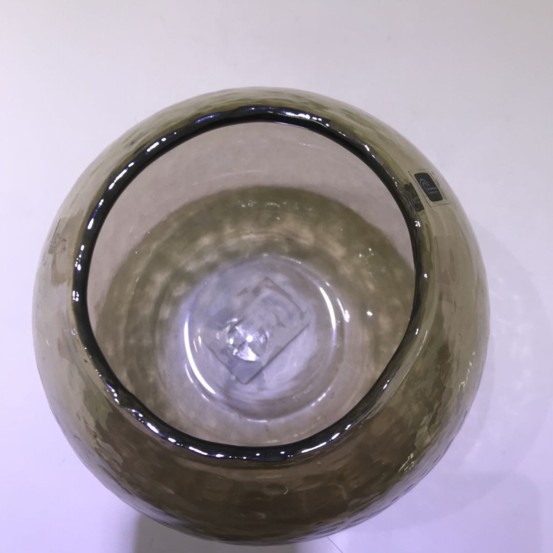 Colored Cylinder Glass Flower Vase Home Accessories Vase For Decoration