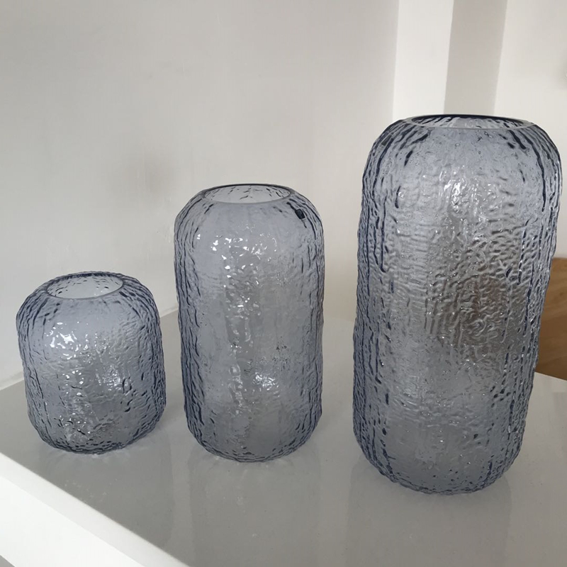 High quality Customized Nordic Crystal Colorful Modern Flower Glass Vase Home Decoration